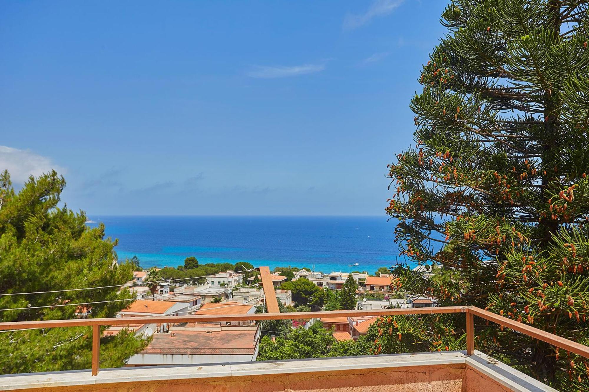 Villa Nel Verde Sul Mare, Mondello, Палермо Екстер'єр фото